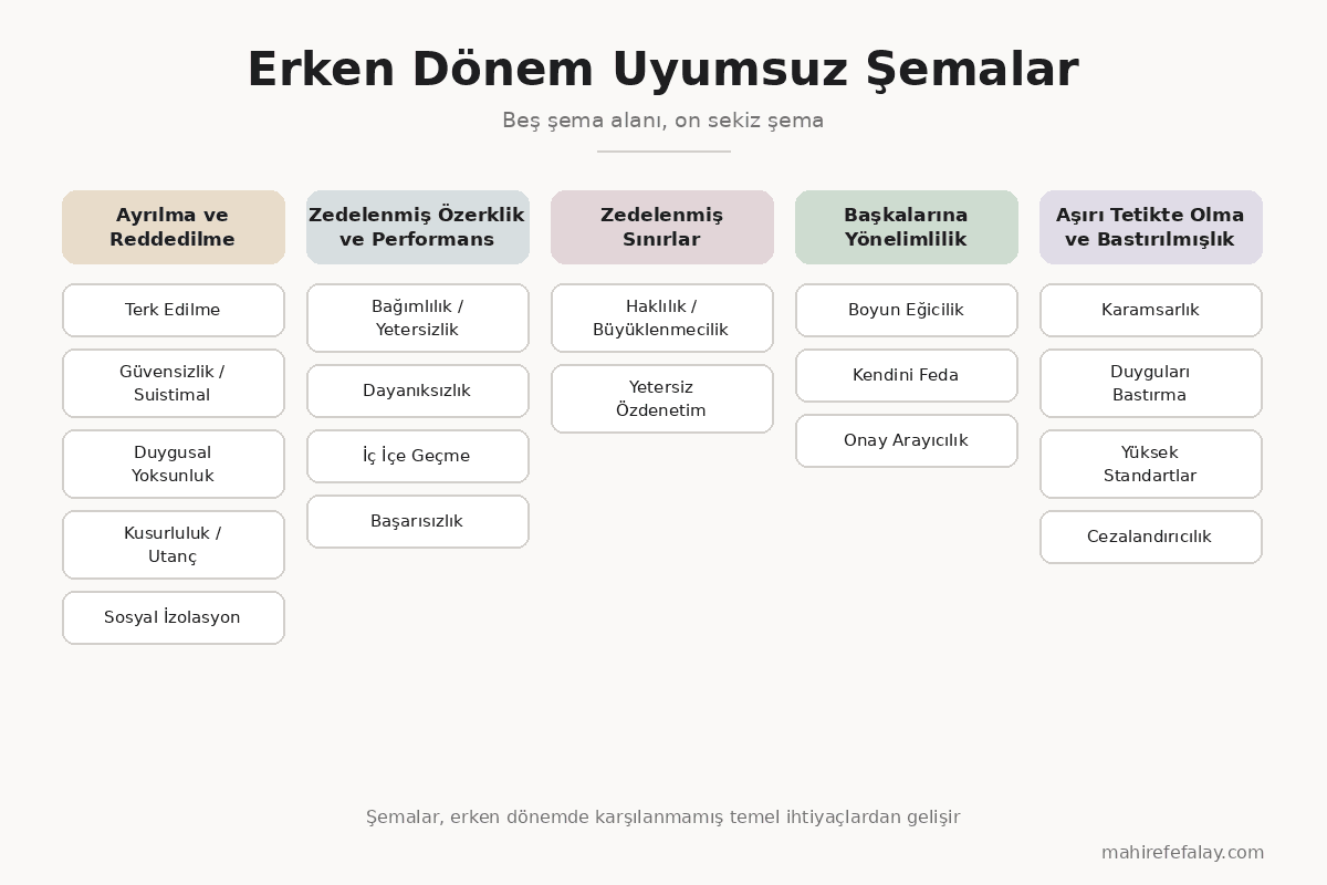 Erken Dönem Uyumsuz Şemalar
